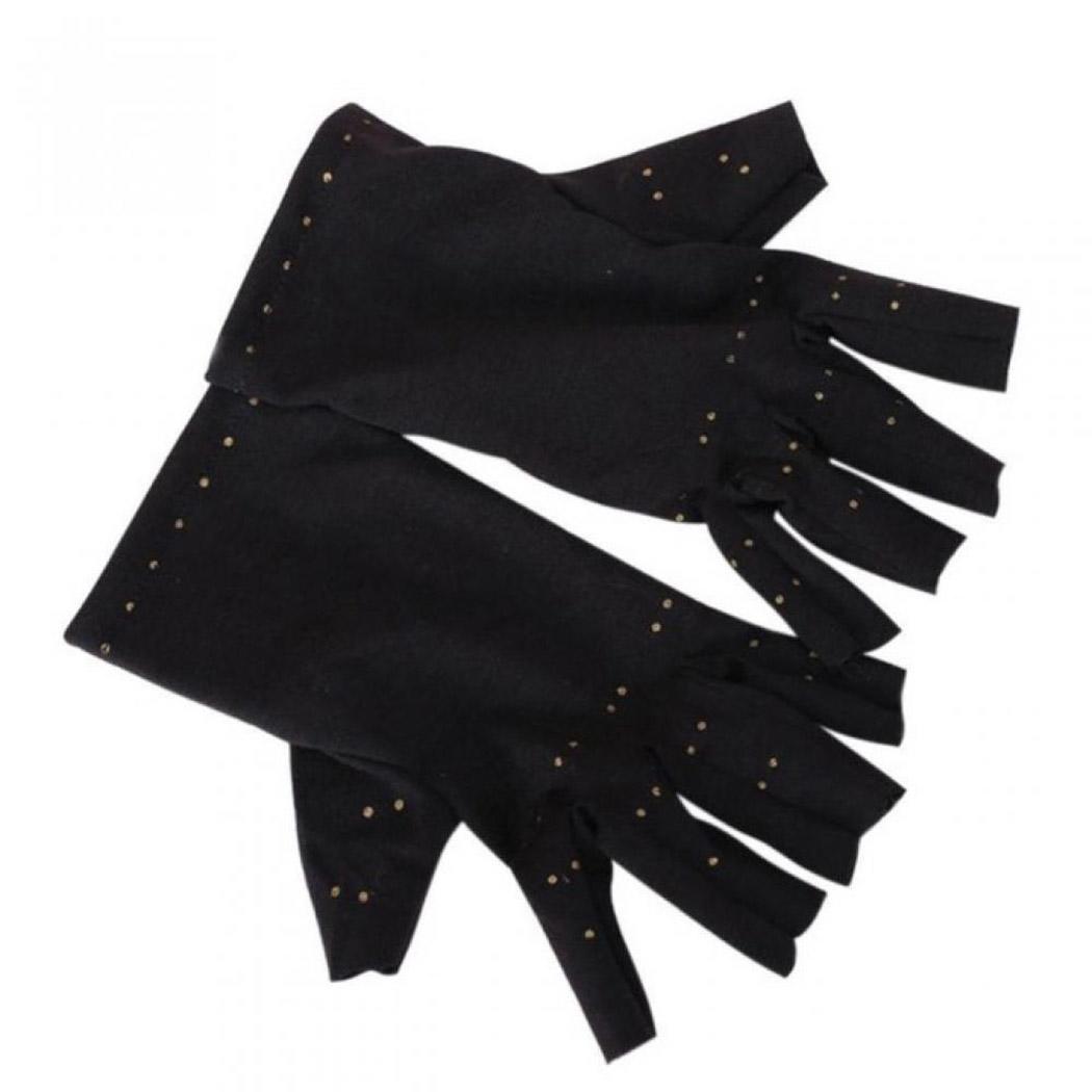 Copper fiber sports health half blood recovery gloves
