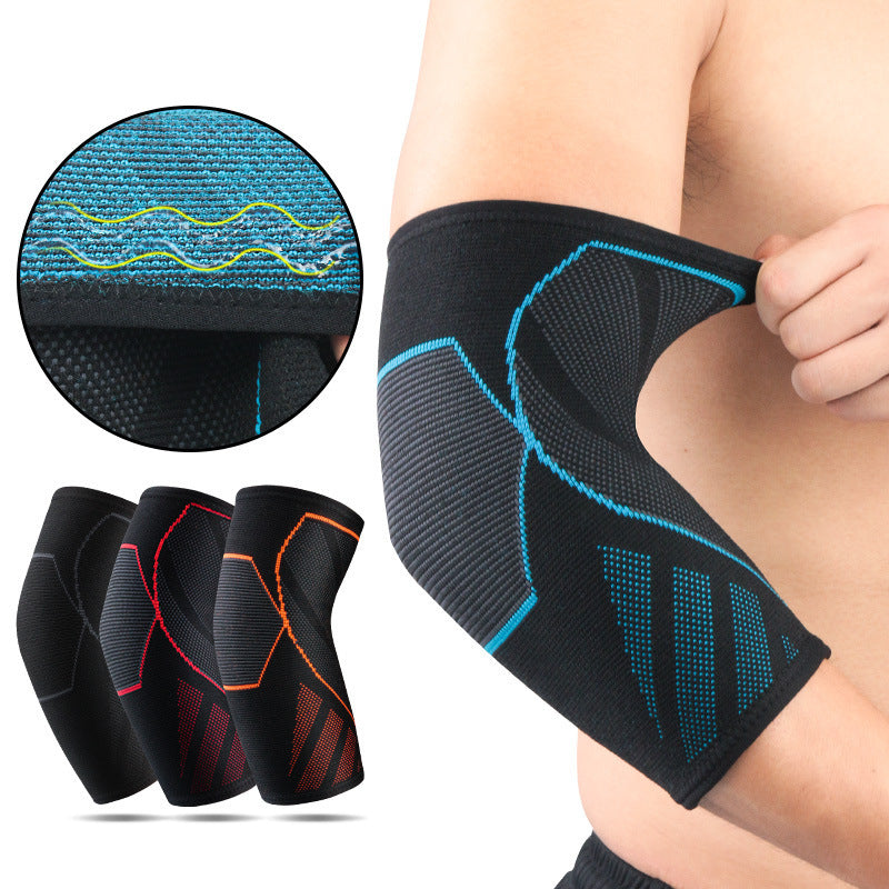 Sports Elbow Guard - Knitted Non-slip Pressure Elbow Sleeve for Fitness & Protective Gear