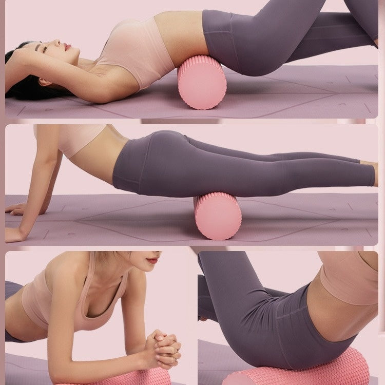 EVA Solid Bump Floating Point Foam Beginner Yoga Roller